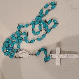 Vintage Turquoise Rosary